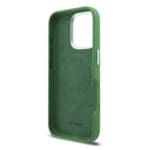 Lacoste PVC Iconic Petit Pique Metal Logo MagSafe Estragon Green iPhone 16 Pro Max Tok