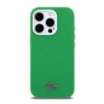 Lacoste PVC Iconic Petit Pique Metal Logo MagSafe Estragon Green iPhone 16 Pro Tok
