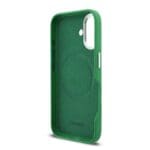 Lacoste PVC Iconic Petit Pique Metal Logo MagSafe Estragon Green iPhone 16 Tok
