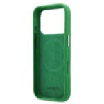 Lacoste PVC Iconic Petit Pique Metal Logo MagSafe Green iPhone 17 Pro Tok