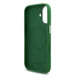 Lacoste PVC Iconic Petit Pique Metal Logo MagSafe Green iPhone 17 Tok