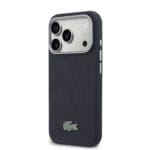 Lacoste PVC Petit Pique Semi Wrap MagSafe Navy iPhone 17 Pro Max Tok