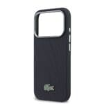 Lacoste PVC Petit Pique Semi Wrap MagSafe Navy iPhone 17 Pro Max Tok