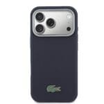 Lacoste PVC Petit Pique Semi Wrap MagSafe Navy iPhone 17 Pro Tok