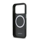Lacoste PVC Petit Pique Semi Wrap MagSafe Navy iPhone 17 Pro Tok