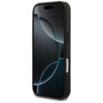 Mercedes Leather Laurel Leaves Stripes MagSafe Black iPhone 17 Pro Tok