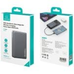Powerbank Usams CY Series CD242 10000mAh 20W Magnetic Wireless titanium