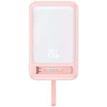 Powerbank Usams XM Series CD219 10000mAh Magnetic Wireless Pink