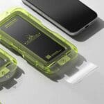 Ringke Easy Slide Anti Reflective Tempered Glass Black iPhone 17 Pro