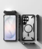 Ringke Fusion X Magnetic MagSafe Black Samsung Galaxy S26 Ultra Tok