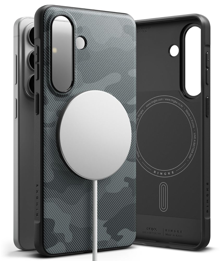 Ringke Onyx Magnetic MagSafe Camo Black Samsung Galaxy S26 Tok