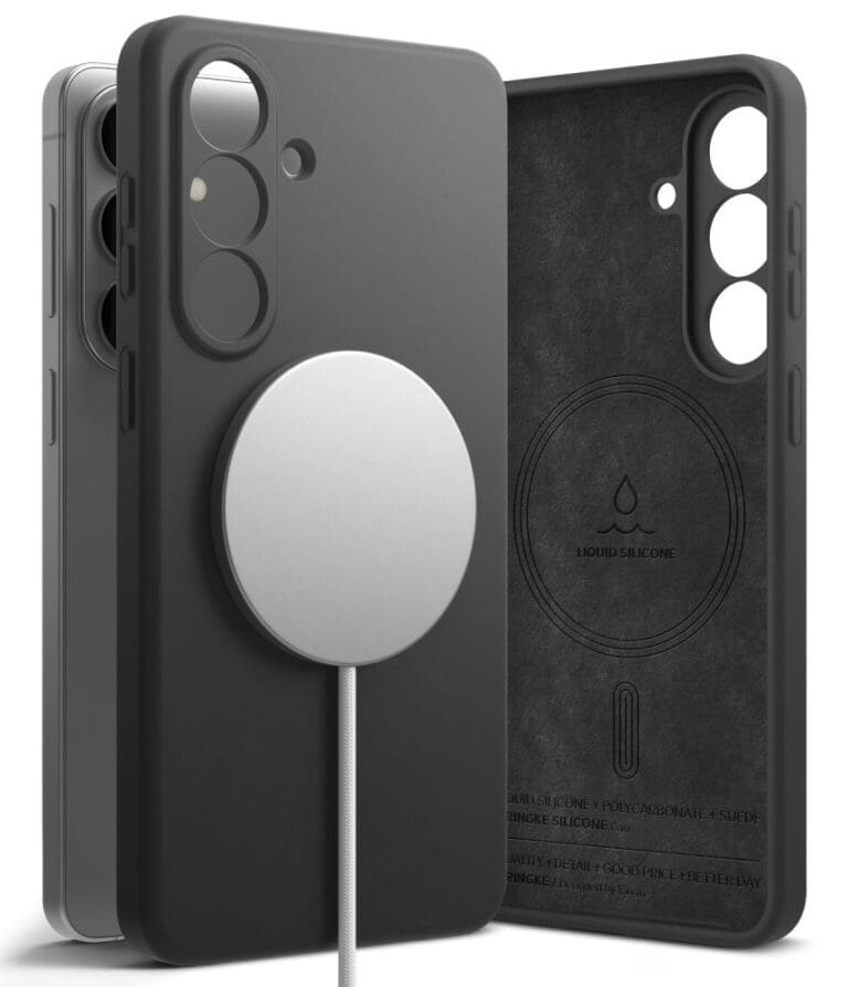 Ringke Silicone Magnetic MagSafe Black Samsung Galaxy S26 Plus Tok