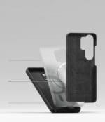 Ringke Silicone Magnetic MagSafe Black Samsung Galaxy S26 Ultra Tok