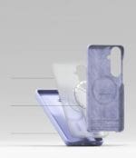 Ringke Silicone Magnetic MagSafe Lavender Samsung Galaxy S26 Plus Tok