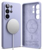 Ringke Silicone Magnetic MagSafe Lavender Samsung Galaxy S26 Ultra Tok