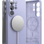 Ringke Silicone Magnetic MagSafe Lavender Samsung Galaxy S26 Ultra Tok
