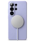 Ringke Silicone Magnetic MagSafe Lavender Samsung Galaxy S26 Ultra Tok