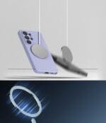 Ringke Silicone Magnetic MagSafe Lavender Samsung Galaxy S26 Ultra Tok