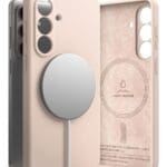 Ringke Silicone Magnetic MagSafe Pink Sand Samsung Galaxy S26 Tok