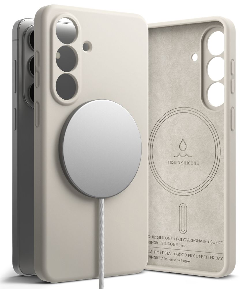 Ringke Silicone Magnetic MagSafe Stone Samsung Galaxy S26 Tok