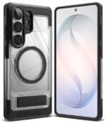 Ringke Ux Magnetic MagSafe Black/Clear Samsung Galaxy S26 Ultra Tok