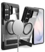 Ringke Ux Magnetic MagSafe Black/Clear Samsung Galaxy S26 Ultra Tok