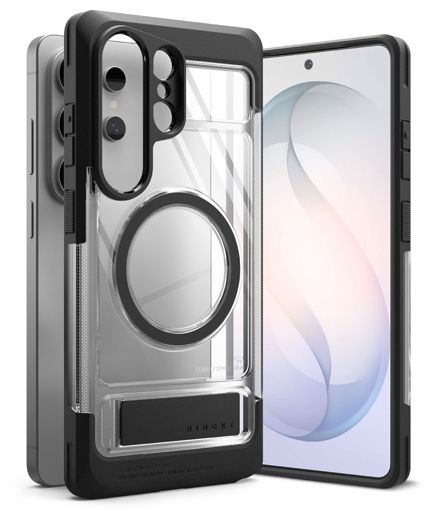 Ringke Ux Magnetic MagSafe Black/Clear Samsung Galaxy S26 Ultra Tok