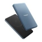 Spigen Ea2205Mq Essential MagSafe Power Bank 5000Mah 22.5W Qi2 Teal Blue