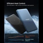 Spigen Ea2205Mq Essential MagSafe Power Bank 5000Mah 22.5W Qi2 Teal Blue