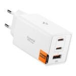 Spigen Ee673Eu Essential 3-Port Network Charger 67W White