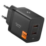 Spigen Essential Ee472Eu 2-Port Network Charger 47W Black