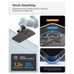 Spigen Liquid Air Mag MagSafe Marble Grey Samsung Galaxy S26 Plus Tok