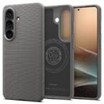 Spigen Liquid Air Mag MagSafe Marble Grey Samsung Galaxy S26 Plus Tok