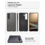 Spigen Liquid Air Mag MagSafe Marble Grey Samsung Galaxy S26 Tok
