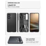 Spigen Liquid Air Matte Black Samsung Galaxy S26 Tok