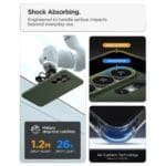 Spigen Nano Pop Mag MagSafe Avo Green Samsung Galaxy S26 Ultra Tok