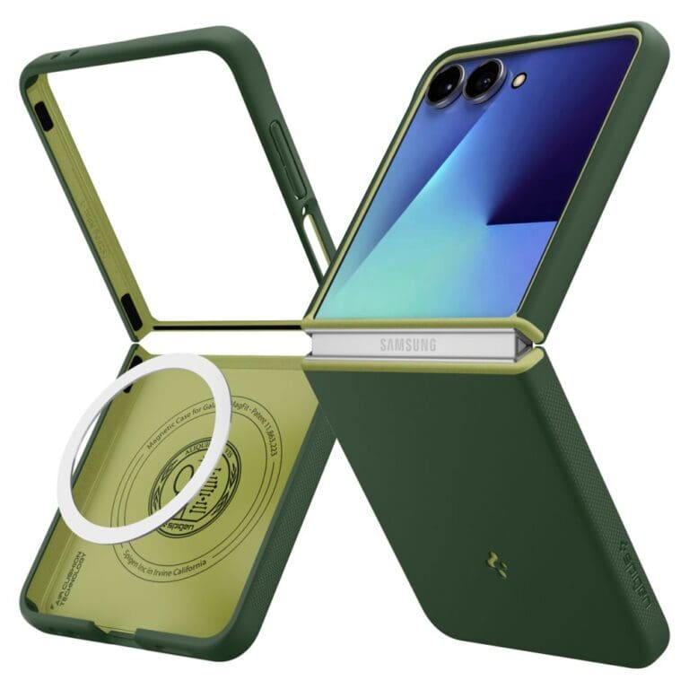Spigen Nano Pop Mag MagSafe Avo Green Samsung Galaxy Z Flip 7 Tok