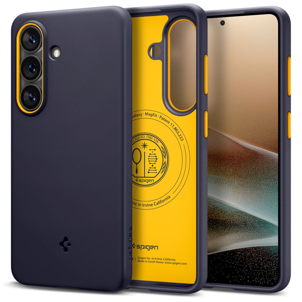 Spigen Nano Pop Mag MagSafe Blueberry Navy Samsung Galaxy S26 Tok