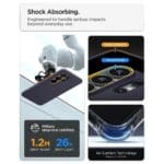 Spigen Nano Pop Mag MagSafe Blueberry Navy Samsung Galaxy S26 Ultra Tok