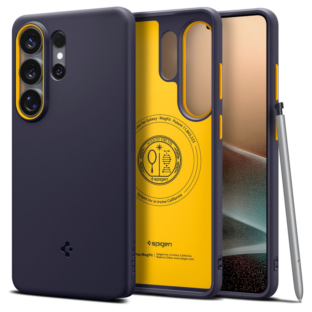 Spigen Nano Pop Mag MagSafe Blueberry Navy Samsung Galaxy S26 Ultra Tok