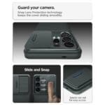 Spigen Optik Armor Abyss Green Samsung Galaxy S26 Ultra Tok