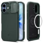 Spigen Optik Armor Mag MagSafe Abyss Green iPhone 17 Tok