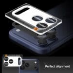Spigen Optik Pro XL Glas.Tr ”Ez Fit” Camera Protector Black iPhone 17 Pro