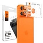 Spigen Optik Pro XL Glas.Tr ”Ez Fit” Camera Protector Orange iPhone 17 Pro Max