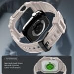 Spigen Rugged Armor ”Pro” V2 Apple Watch 10 / 11 (46 mm) Dune Beige