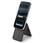 Spigen S314-2 Slim Fold Tripod MagSafe Universal Magnetic Card Holder Black