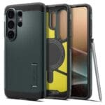 Spigen Tough Armor Mag MagSafe Abyss Green Samsung Galaxy S26 Ultra Tok