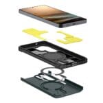Spigen Tough Armor Mag MagSafe Abyss Green Samsung Galaxy S26 Ultra Tok