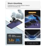 Spigen Tough Armor Mag MagSafe Ash Violet Samsung Galaxy S26 Plus Tok