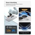 Spigen Ultra Hybrid Crystal Clear Samsung Galaxy S26 Tok